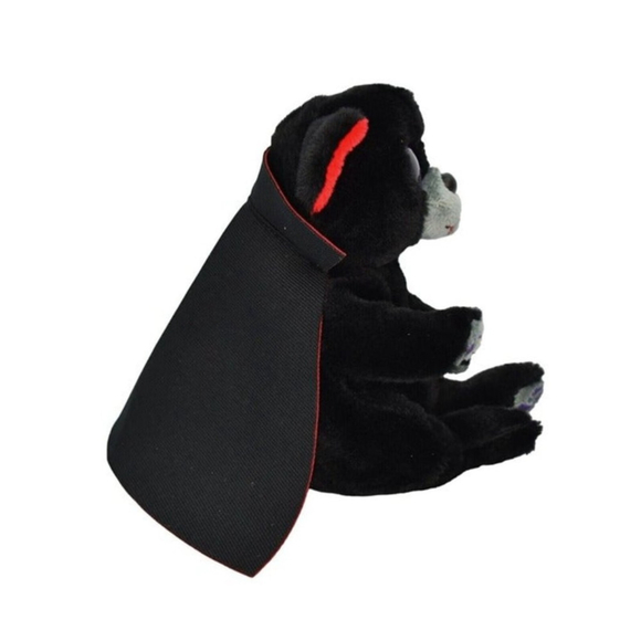 TY Beanie Baby Beanie Bellies Bearla the Vampire Bear Plush Stuffed Animal 6 in - Picture 2 of 7